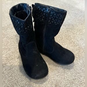 Nina black dress boots size 8 GUC